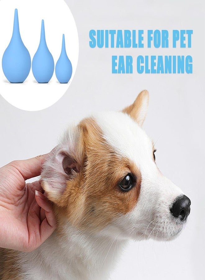 Canumer 3 Pack Hand Bulb Ear Syringes, Soft Reusable Rubber Suction Ear Bulb Syringe Ball, Baby Ear Cleaning Bulb, Ear Washing Squeeze Bulb for Kids, Adults, Pet (3 Sizes) - Image 5
